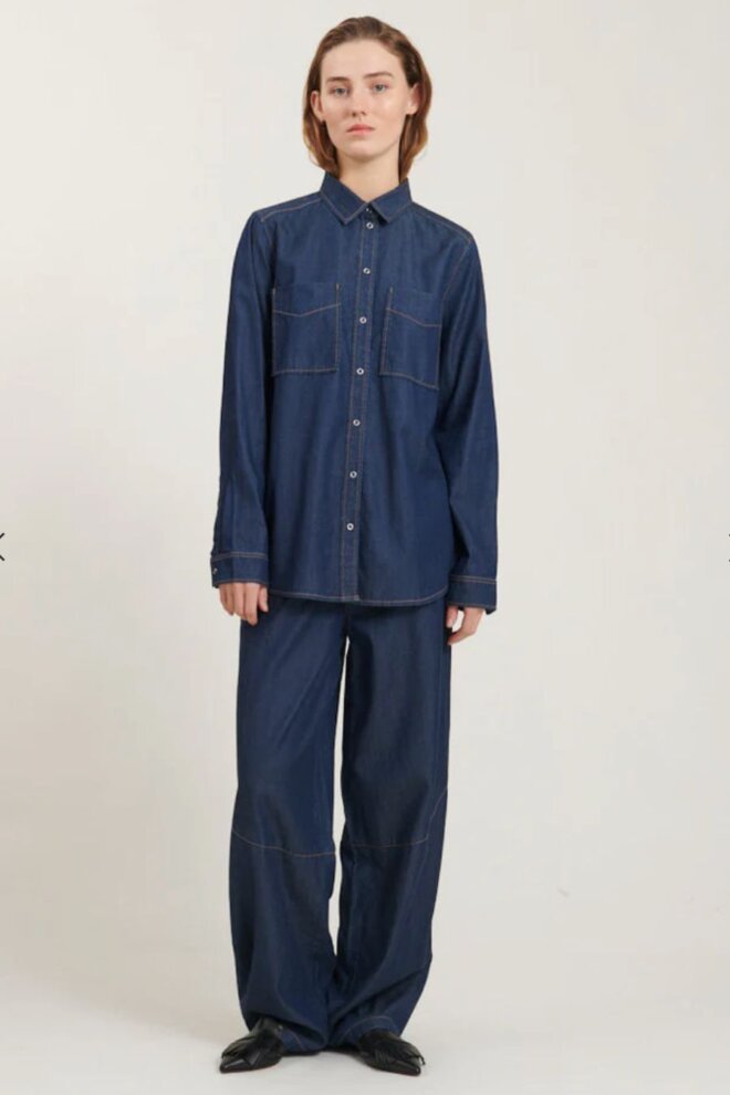 HOSE BINE PANT MID BLUE