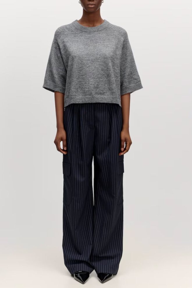 PULLOVER BIRLA KNIT DARK GREY