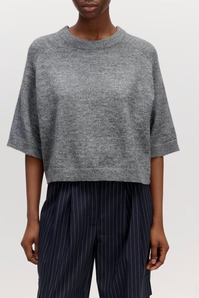 PULLOVER BIRLA KNIT DARK GREY