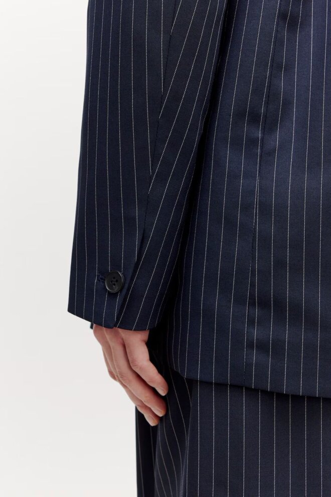 BLAZER KAINOA NAVY PINSTRIPE