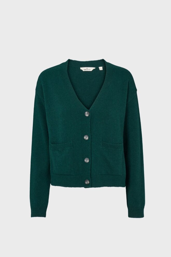 WESTE LISE CARDIGAN RAIN FOREST