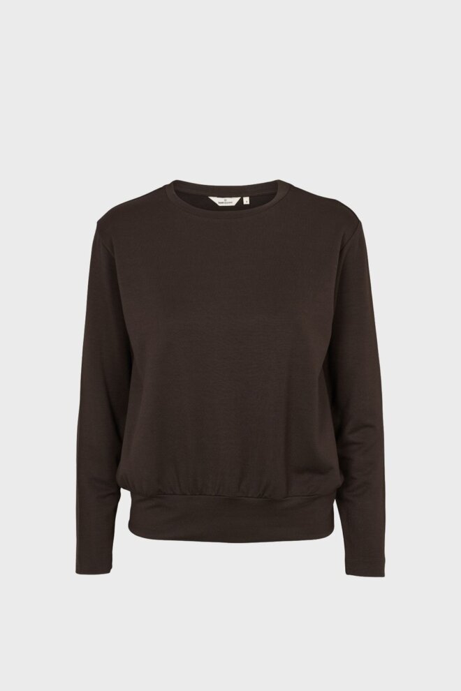 SWEATER SADIE BLOUSE CHOCOLATE TORTE