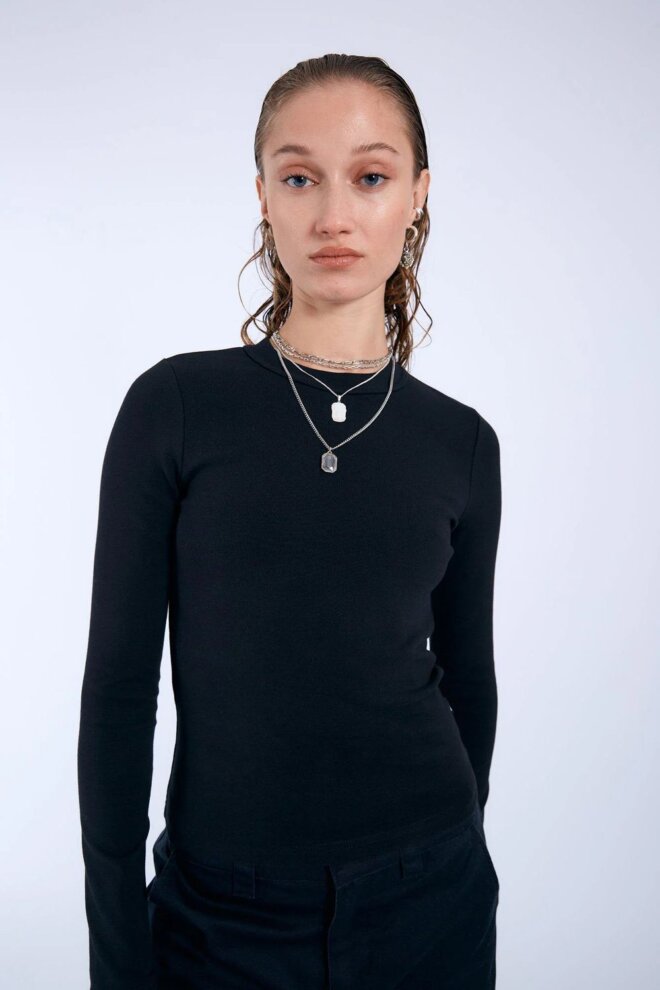 SHIRT STELLA TOP BLACK