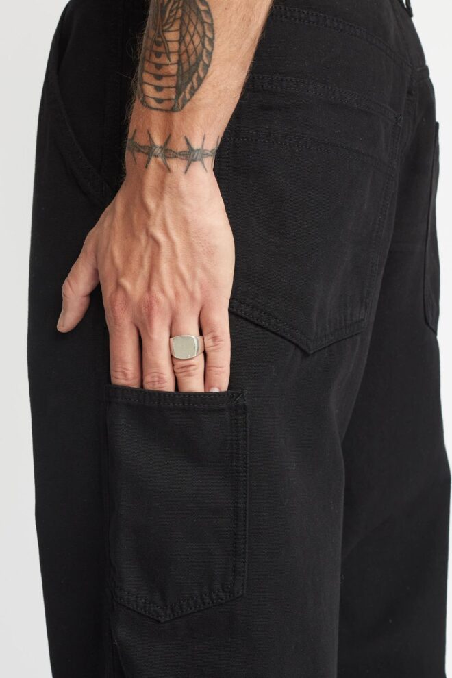 5889 WIDE WORKER BLACK