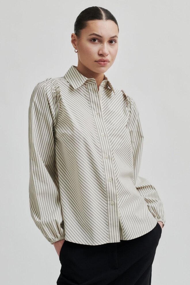 BLUSE CITIES SHIRT SILVER BIRCH