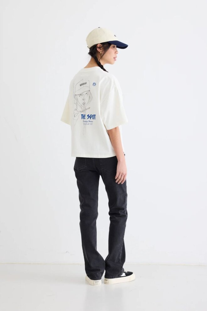 SHIRT WBJUNO JULES TEE OFF WHITE