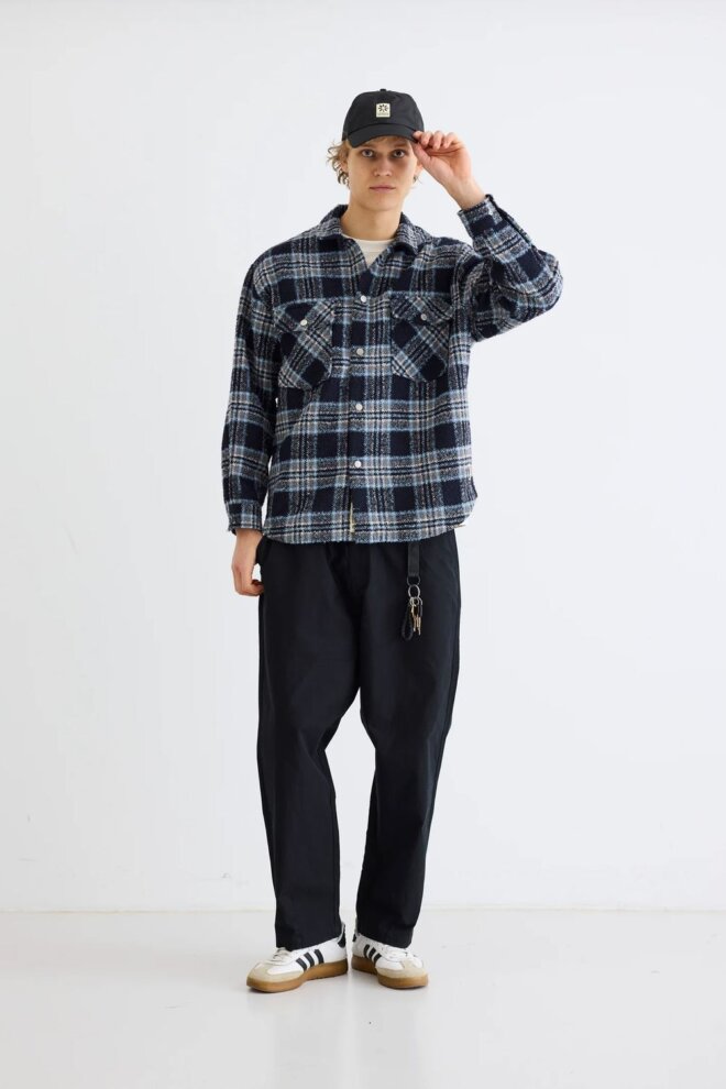 HEMD WBBUCK BLUE CHECK