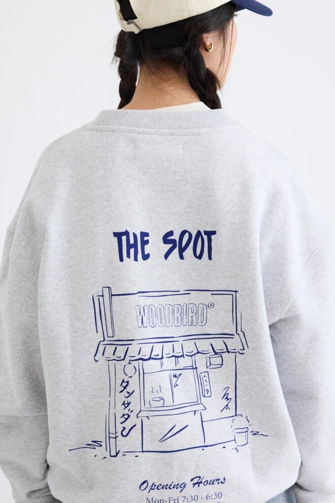 SWEATER WBCUPE SPOT CREW SNOW