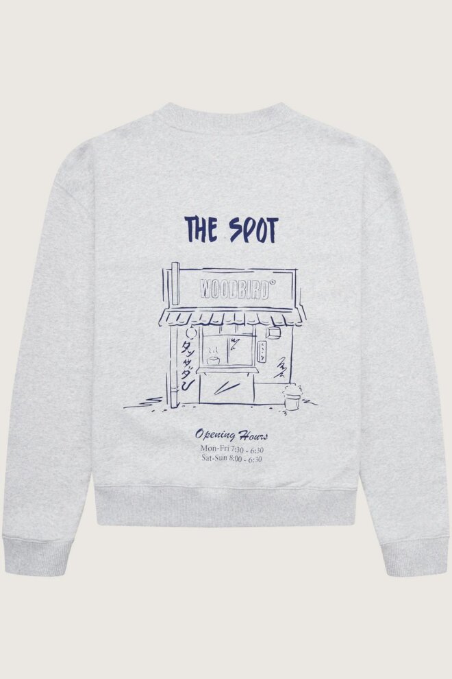 SWEATER WBCUPE SPOT CREW SNOW