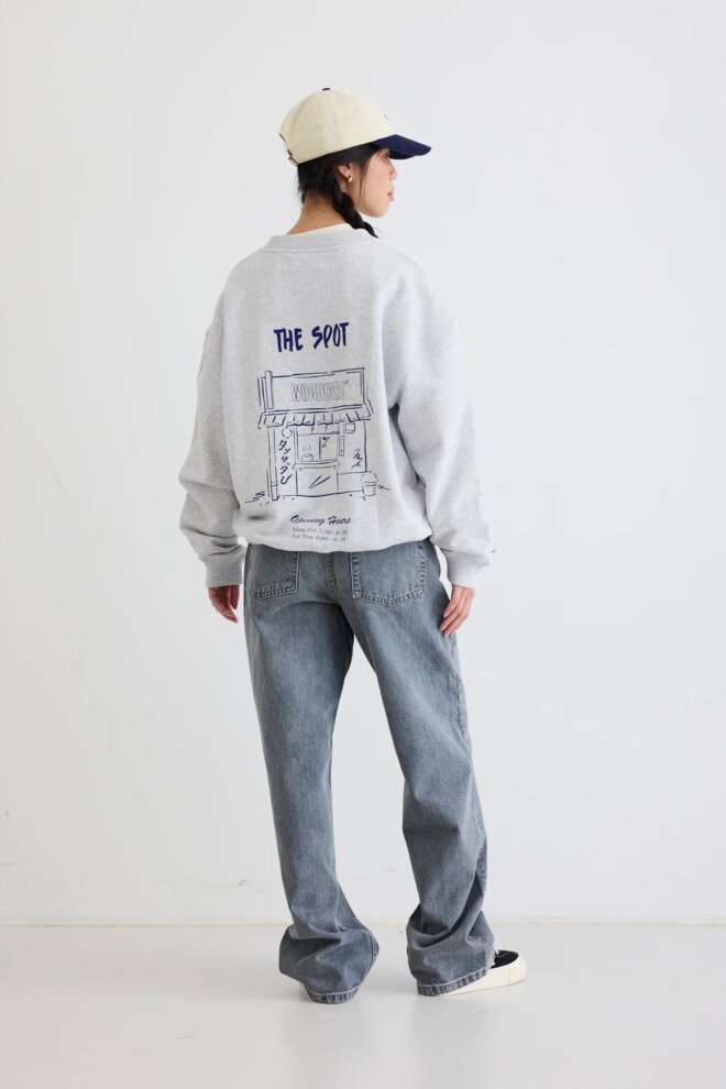 SWEATER WBCUPE SPOT CREW SNOW