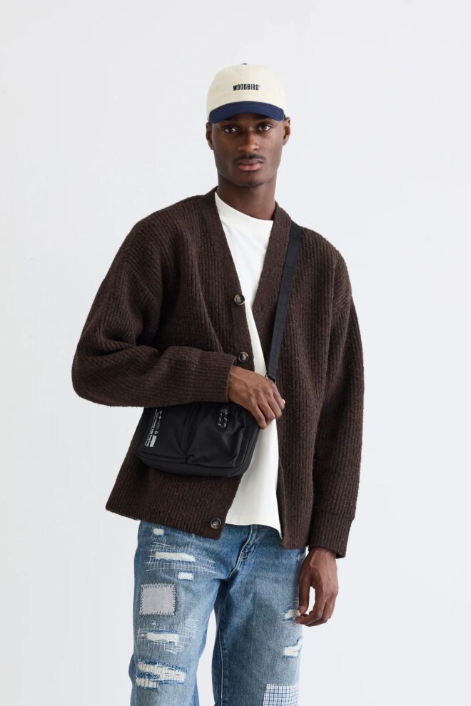 WESTE WBSAM FUZZY KNIT BROWN