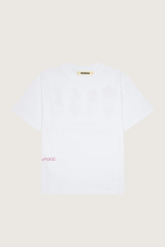 SHIRT WBBALO VASTE TEE WHITE RED