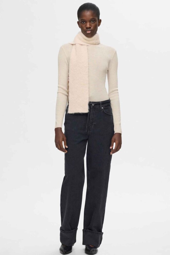 PULLOVER 16094726 SLFNAJA LS BIRCH