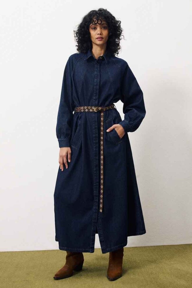 KLEID LISBETH BLEU MARINE