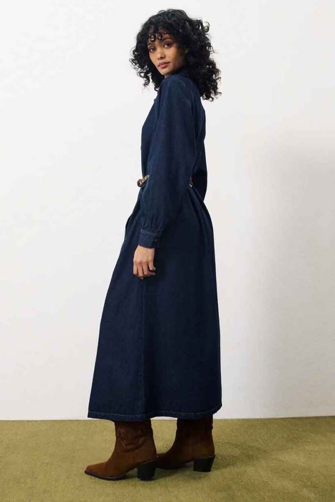 KLEID LISBETH BLEU MARINE