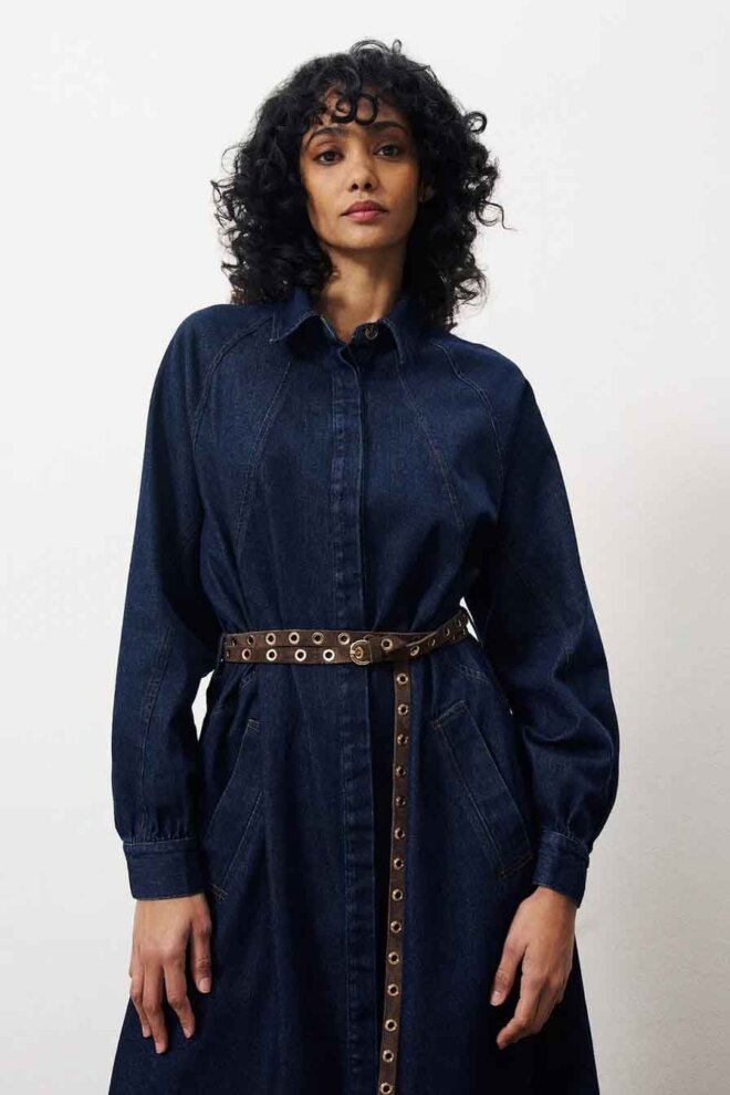 KLEID LISBETH BLEU MARINE