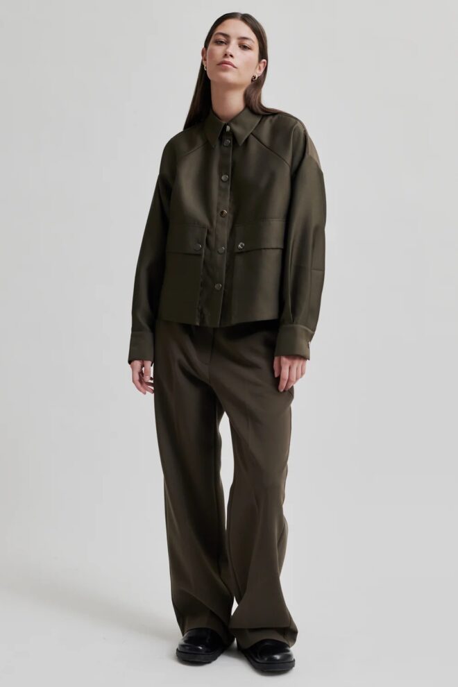 JACKE OREGON SHIRT TURKISH COFFEE