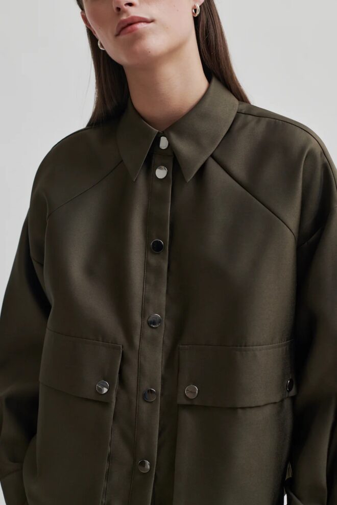 JACKE OREGON SHIRT TURKISH COFFEE