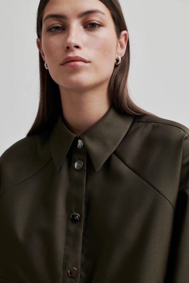 JACKE OREGON SHIRT TURKISH COFFEE