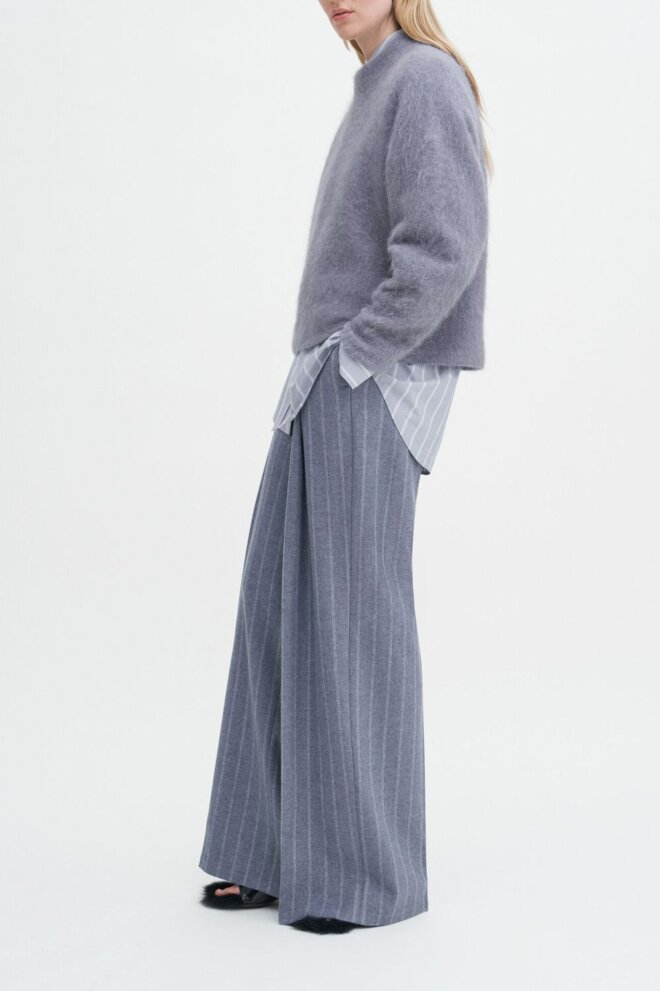 PULLOVER 30889 FLUFFY SWEATER THUND