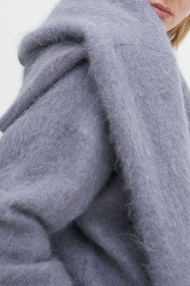 PULLOVER 30889 FLUFFY SWEATER THUND