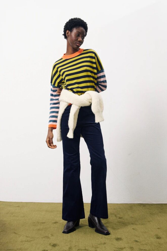 JEANS BETH BLEU MARINE