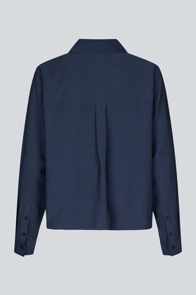 BLUSE HUDGESMD SHIRT NAVY SKY