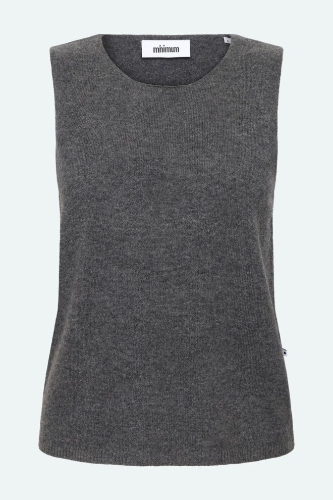 PULLUNDER AUBURNS 3801 GILET GREY MELANGE