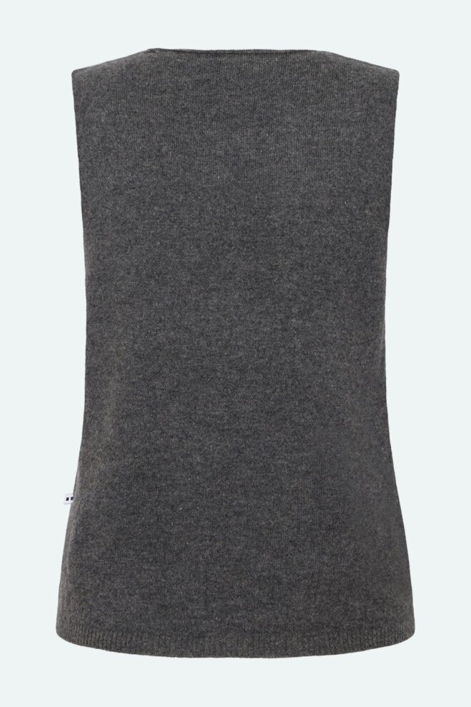 PULLUNDER AUBURNS 3801 GILET GREY MELANGE