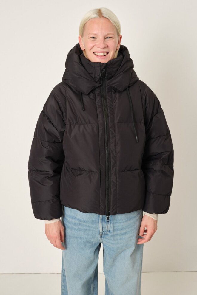 JACKE ZONZA PUFFER JACKET BLACK OLIVE