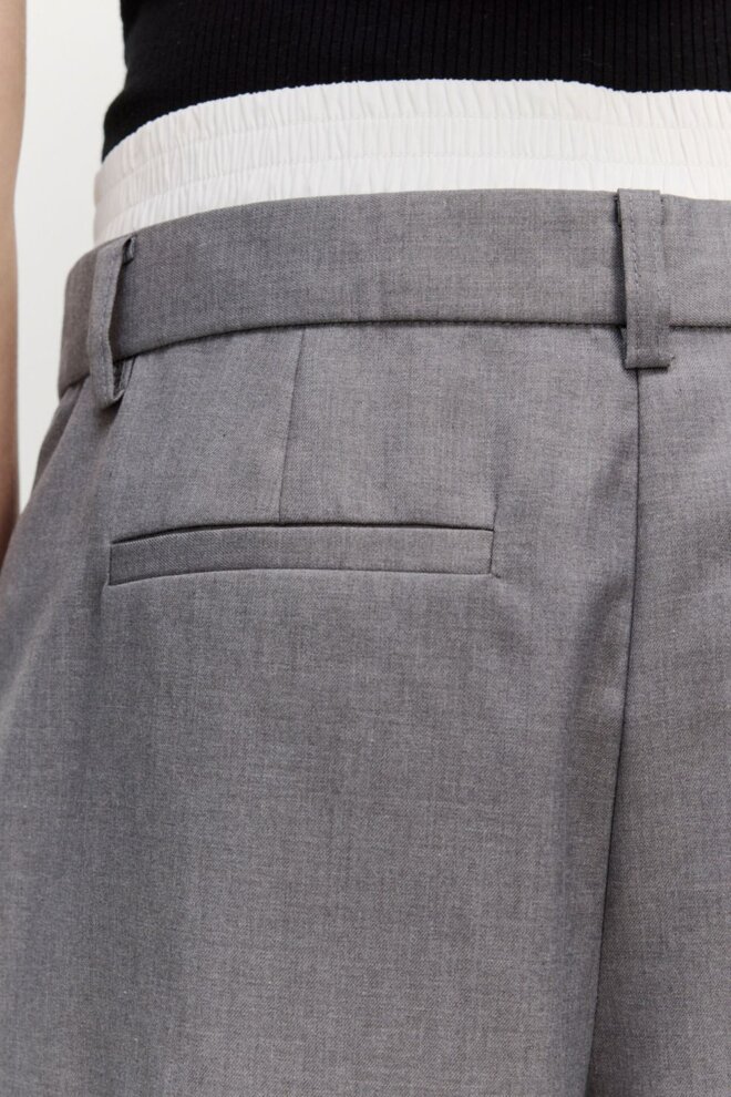 HOSE ASTRID TROUSERS DARK GREY