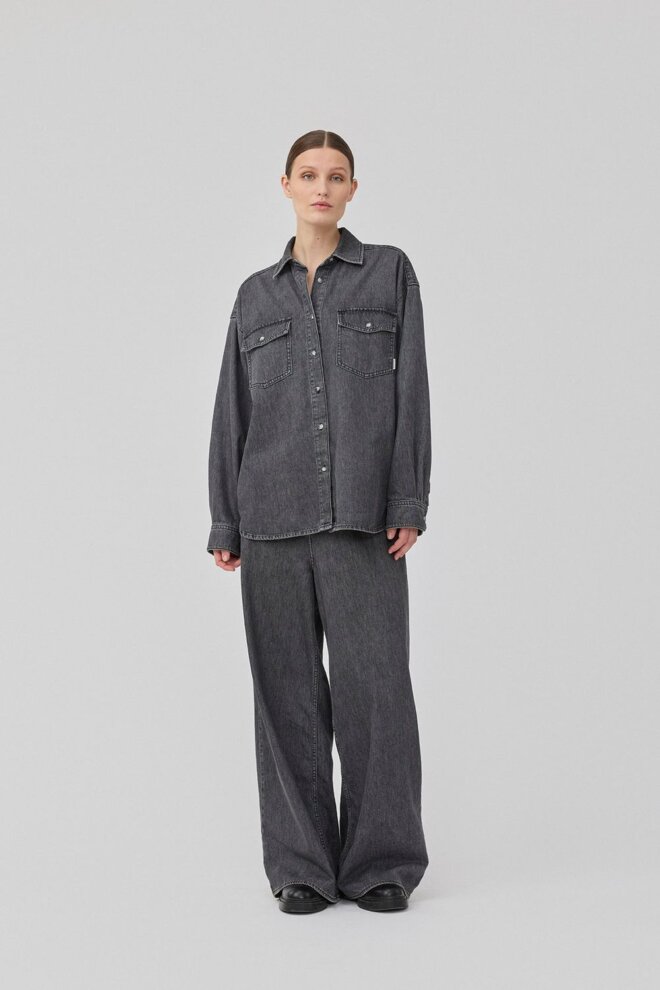 BLUSE KENAMD SHIRT VINTAGE GREY