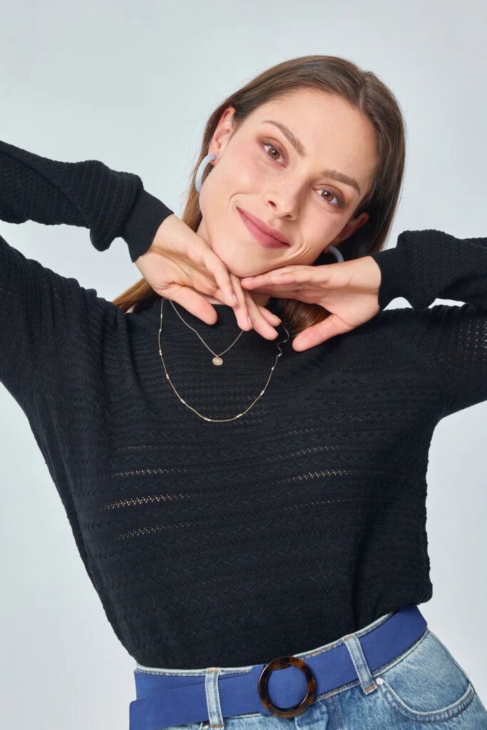 PULLOVER DANAE 24 CHARBON