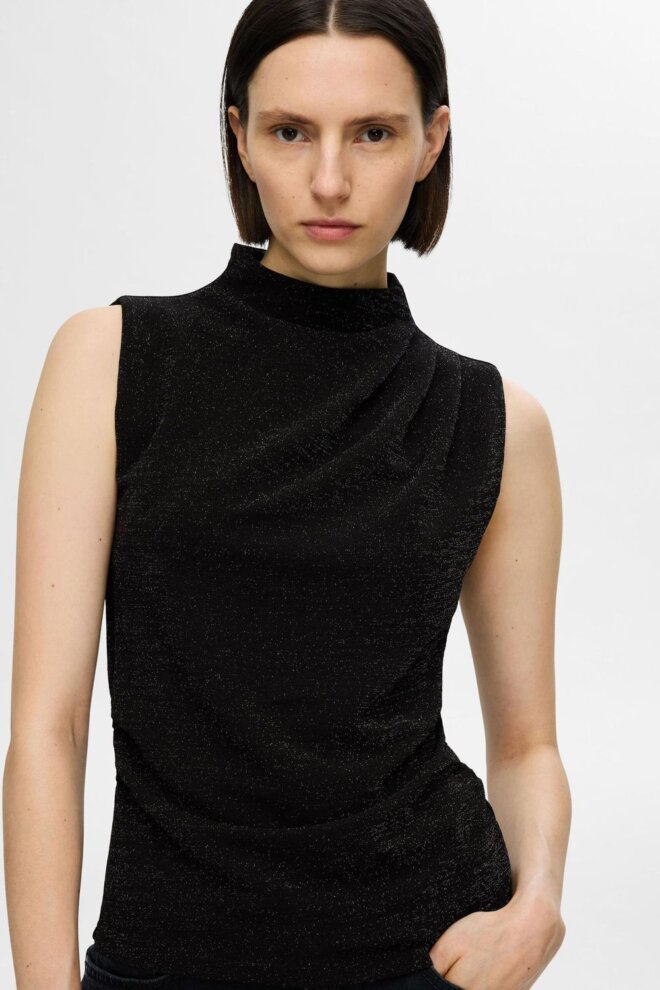 SHIRT 16094972 SLFMARWA BLACK