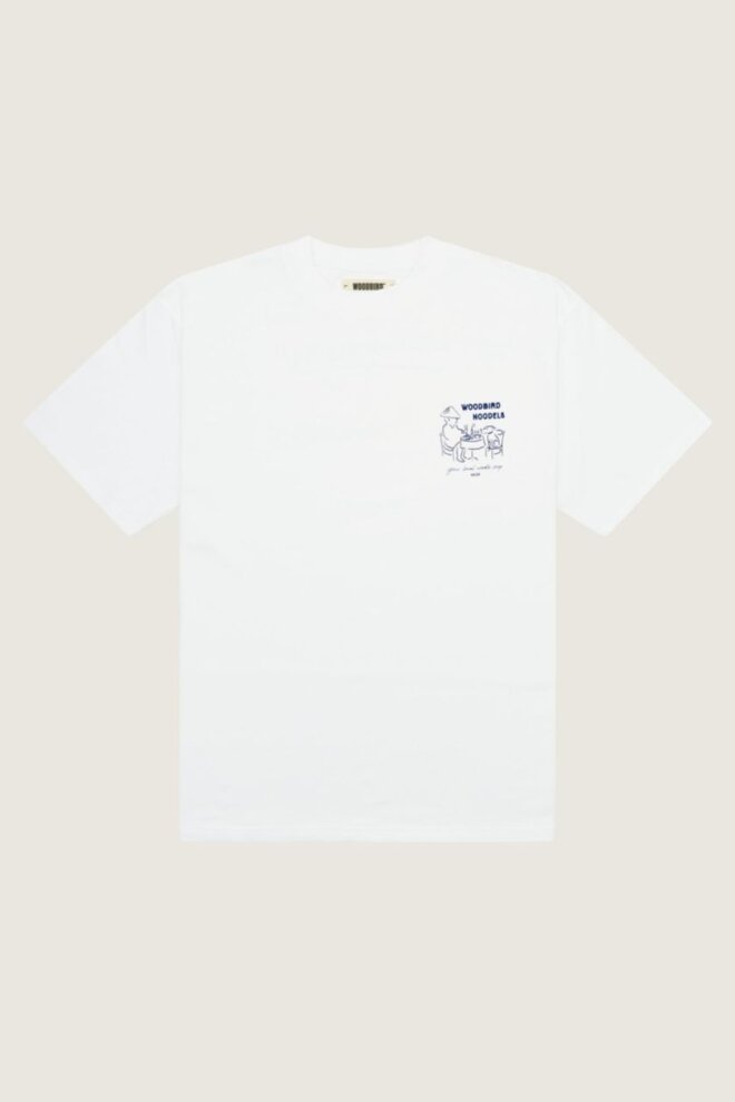 SHIRT WBBAINE NOODLE TEE WHITE