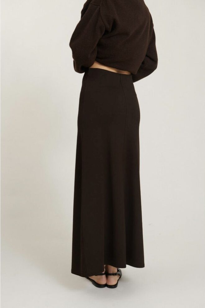 ROCK SADIE LONG SKIRT CHOCOLADE TORTE