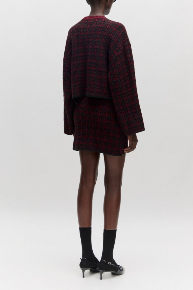 PULLOVER JOELINE BURGUNDY