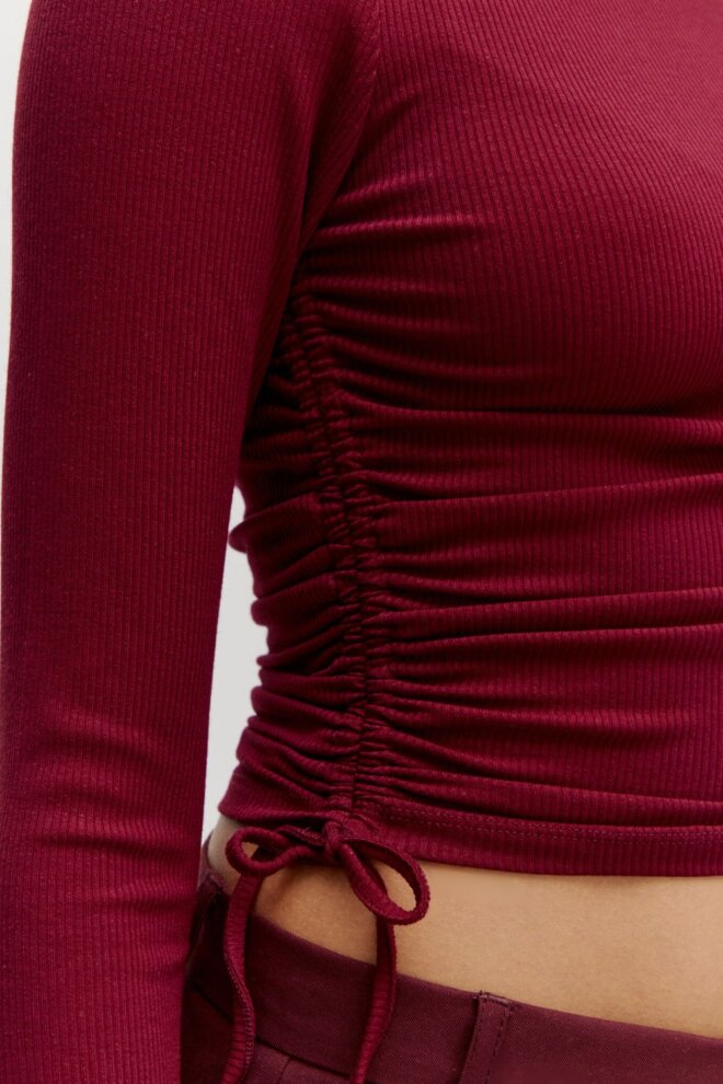 SHIRT ZILLY LONGSLEEVE ZINFANDEL