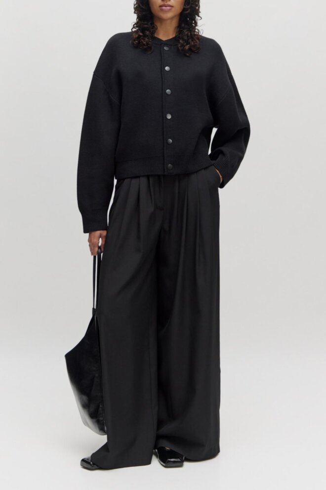 JACKE ANIELA BOMBER BLACK