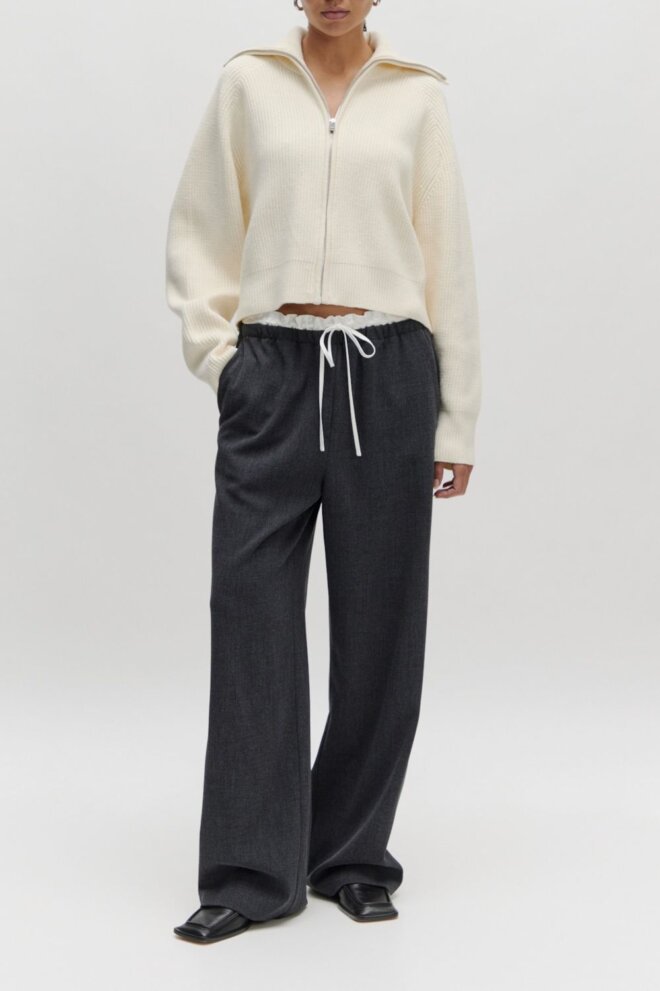 WESTE LUCILA CARDIGAN ANTIQUE WHITE