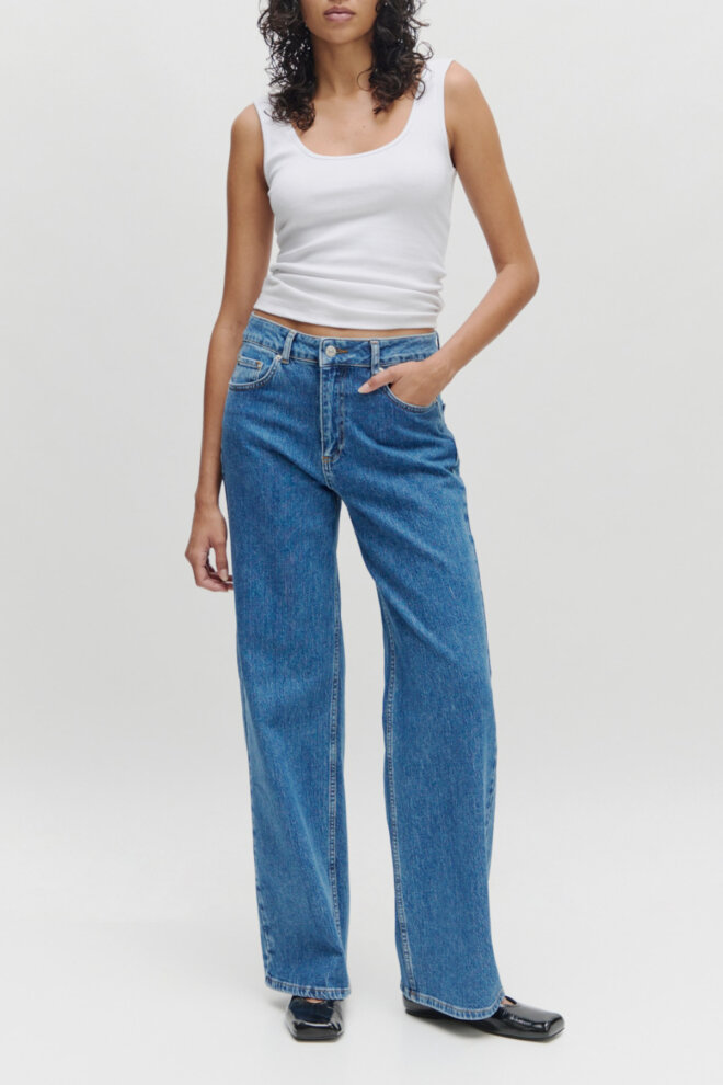 JEANS KAYA DENIM MID BLUE