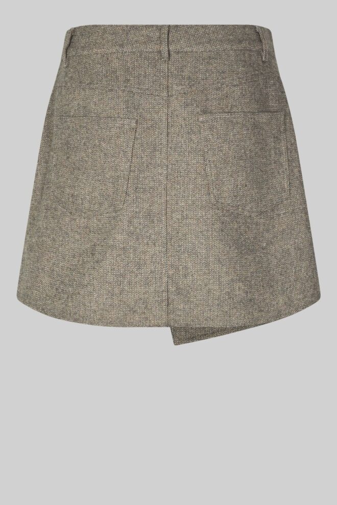 ROCK LEVI SKIRT VOLCANIC ASH