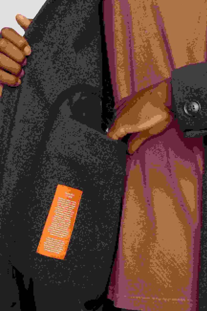 MANTEL MAC COAT DARKBROWN