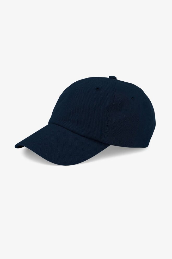 CAP ORGANIC COTTON CAP NAVY BLUE