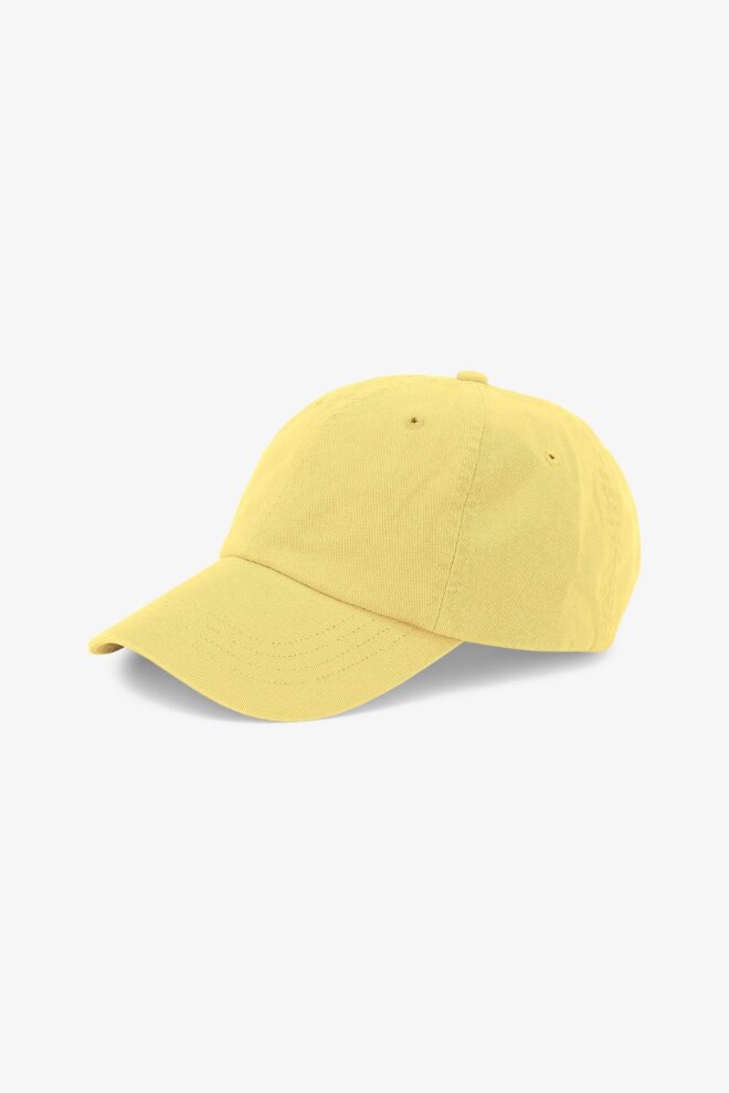 CAP ORGANIC COTTON CAP LEMON YELLOW