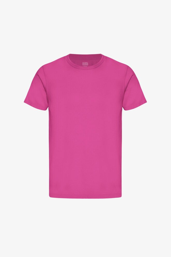 SHIRT CLASSIC ORGANIC TEE MAGENTA BLAZE