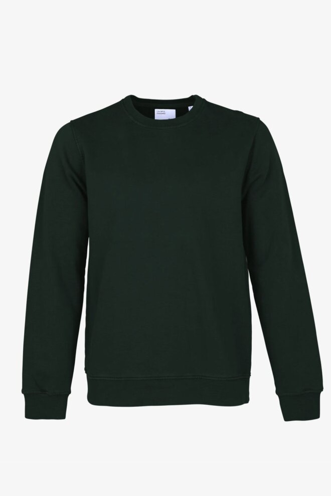 SWEATER CLASSIC ORGANIC CREW HUNTER