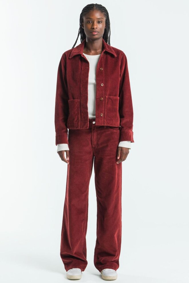 HOSE JOAN CORD MADDER BROWN