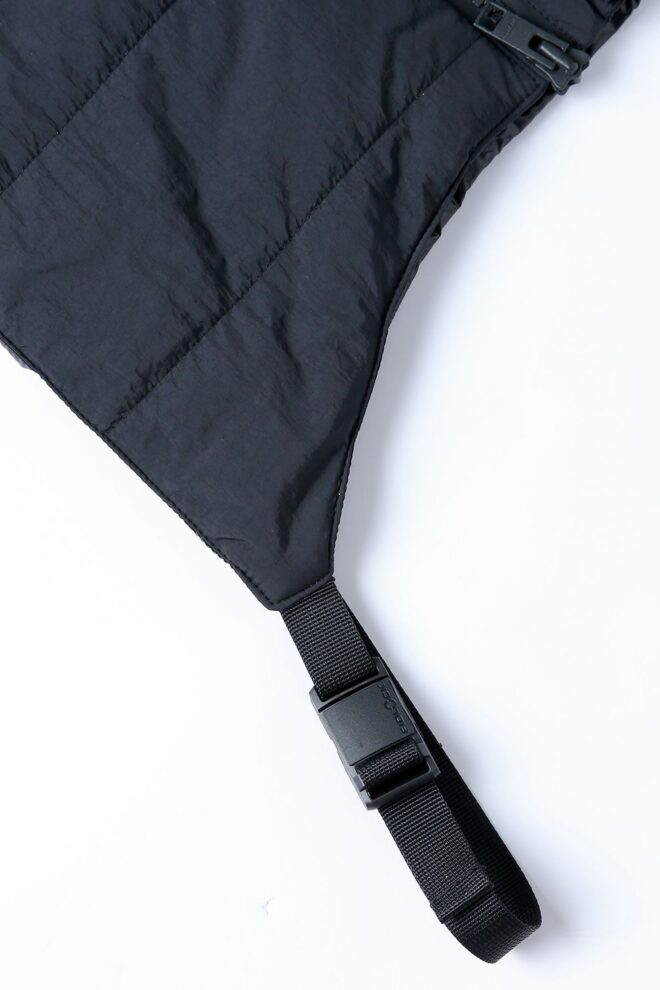 GILET HIXON HOOD BLACK