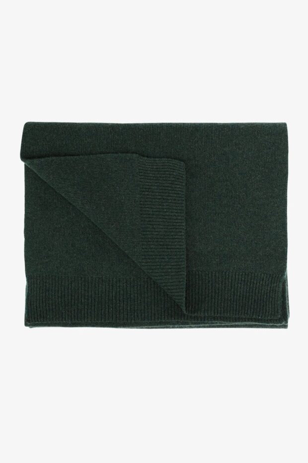 SCHAL MERINO WOOL SCARF HUNTER